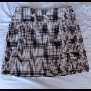 Plaid skirt